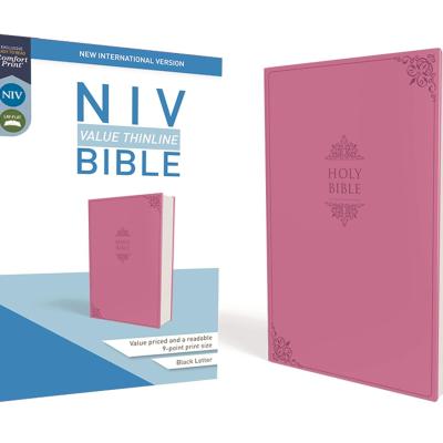 NIV, Value Thinline Bible, Imitation Leather, Pink Imitation Leather – Special Edition, 21 November 2017