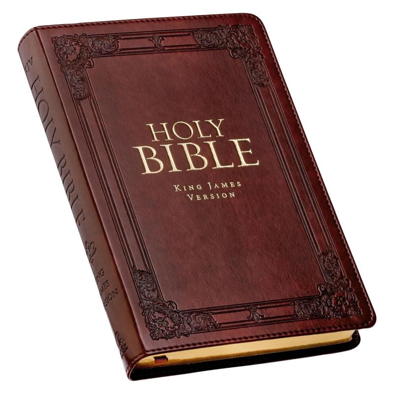 KJV: Standard Size Thumb Index Edition – Burgundy (Imitation Leather)