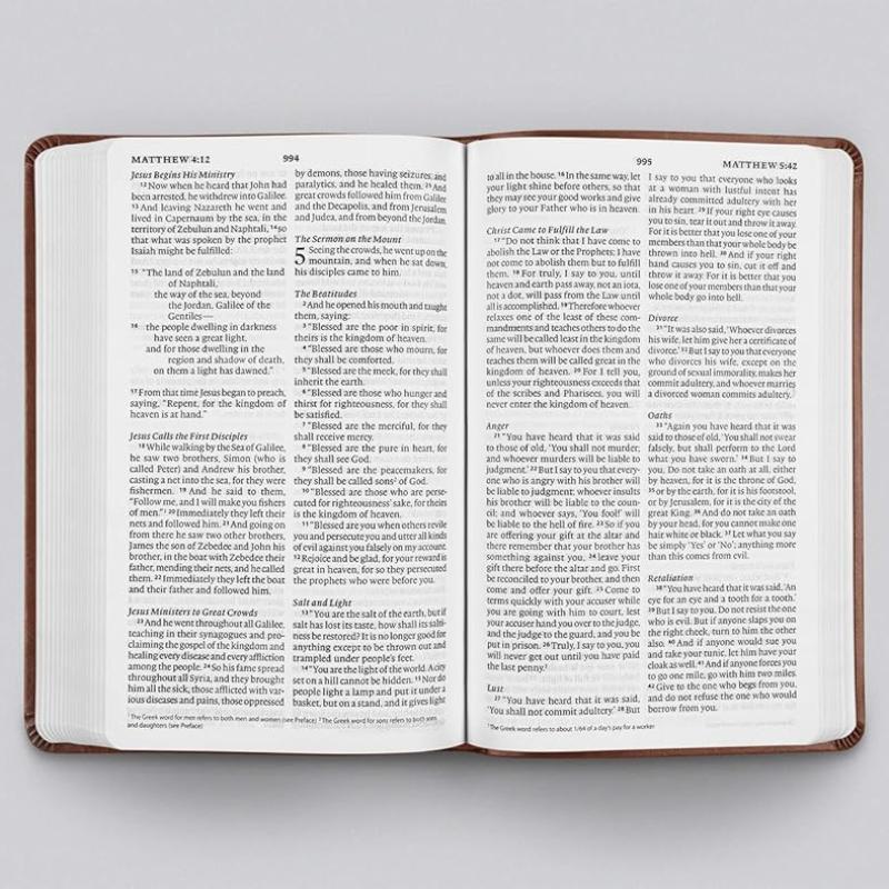 ESV Holy Bible Compact Edition (English Standard Version) Containing the Old and New Testament Updated Cover Hardcover