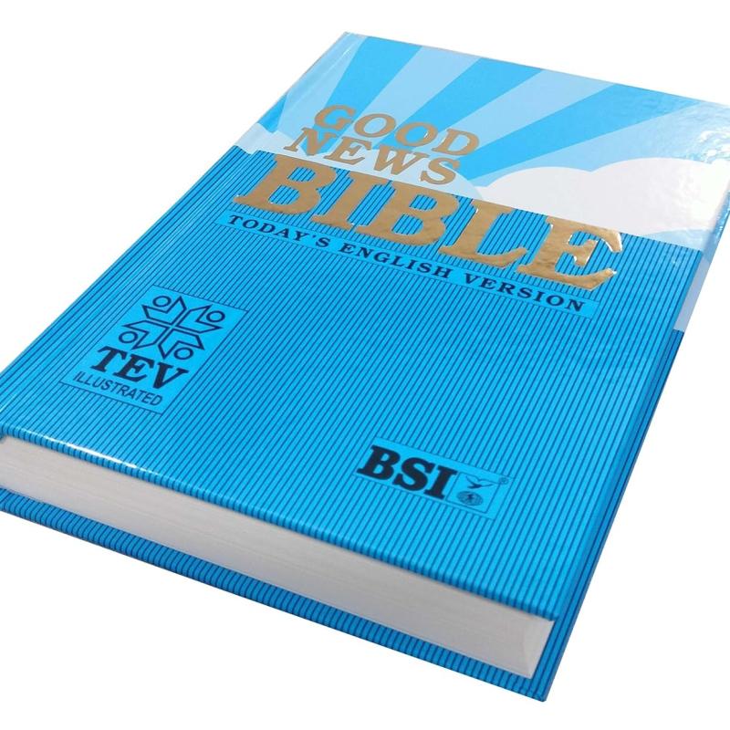 Good News Bible (GNB) Today's English Version Hb (Blue) Illustration/Index Regular Size 2024 Contains Old and Testament BSI Imitation Leather – 30 December 2023