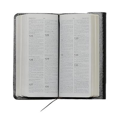 KJV, Checkbook Bible, Compact, Bonded Leather, Black, Wallet Style, Red Letter: Holy Bible, King James Version Bonded Leather – 5 March 2003