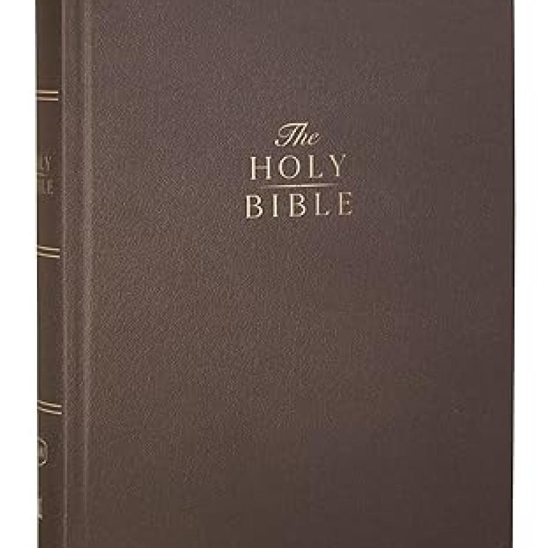 KJV Holy Bible with 73,000 Center-Column Cross References, Hardcover, Red Letter, Comfort Print: King James Version